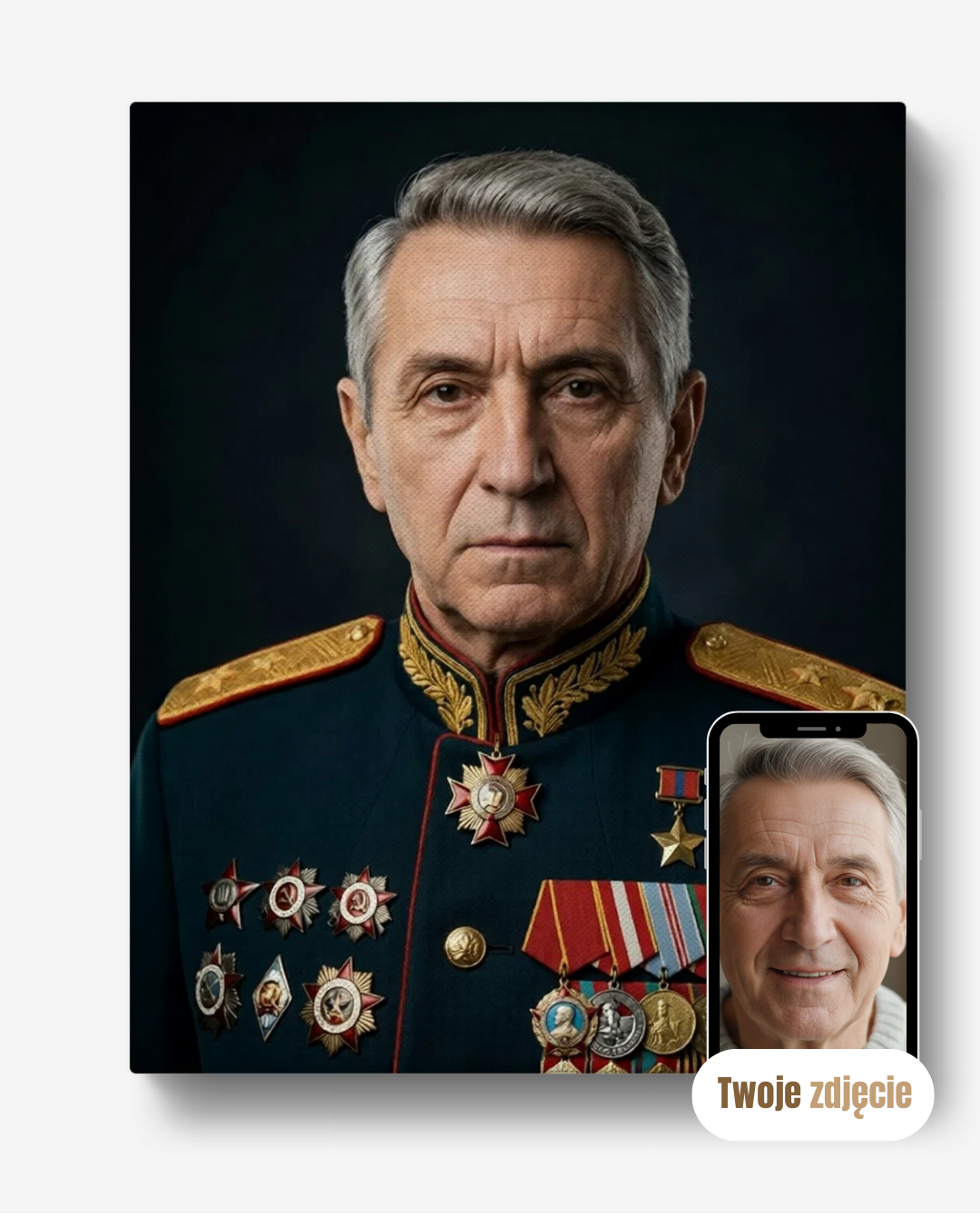 Personalizowany portret na płótnie – idealny prezent dla mężczyzny na urodziny